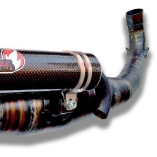 Exhaust Blaze Racing Minarelli Horizontal 80cc