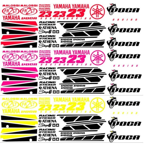 Kit Pegatinas Yamaha Aerox Varios Colores