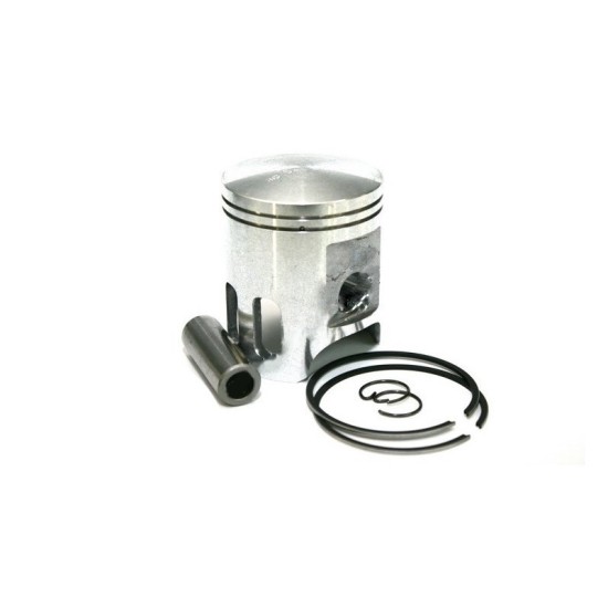 Piston Top Black 70CC Minarelli Horizontal 2 Segments Vertex