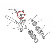 Tornillo ajuste de válvulas Yamaha X-Max / WR /YZF-R 125cc original