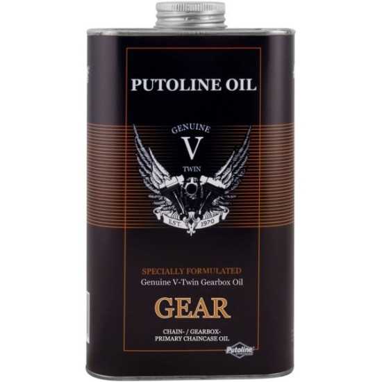 Aceite de transmisión Putoline Genuine V-Twin Gear 1L Aceite de transmisión Putoline Genuine V-Twin Gear 1L