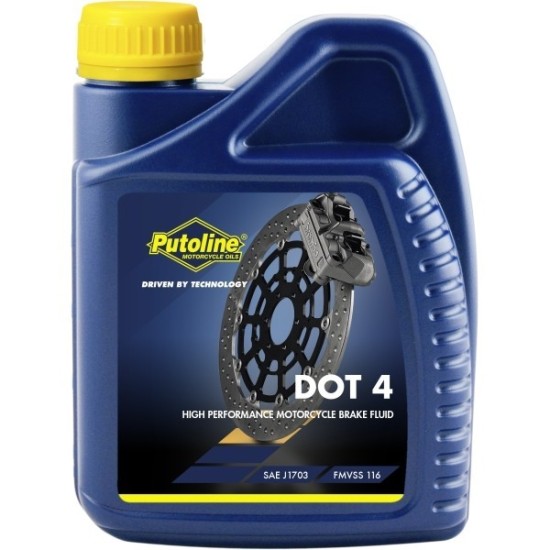 Líquido de frenos DOT 4 Putoline 500 ml