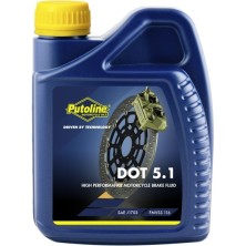 Líquido de frenos DOT 5.1 Putoline 500ml