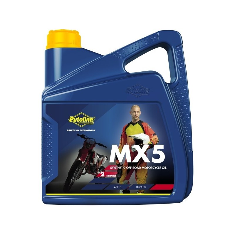 Garrafa Aceite Mezcla Putoline MX 5 4L