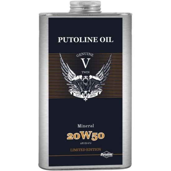 Aceite 20W-50 Putoline V -Twin Mineral 1 L