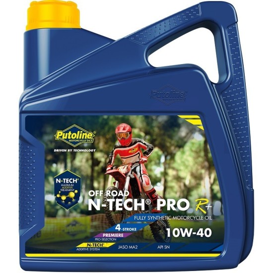 Garrafa Aceite 10W-40 Putoline N-Tech® Pro R+ Off Road 4L