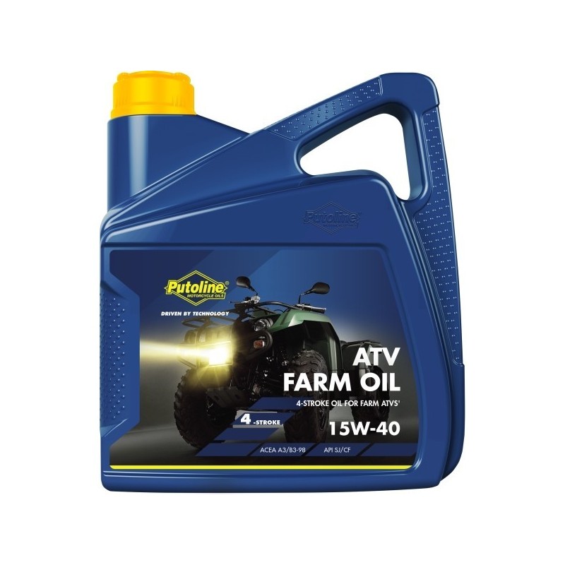 Garrafa Aceite 15W-40 Putoline ATV Farm Oil 4L