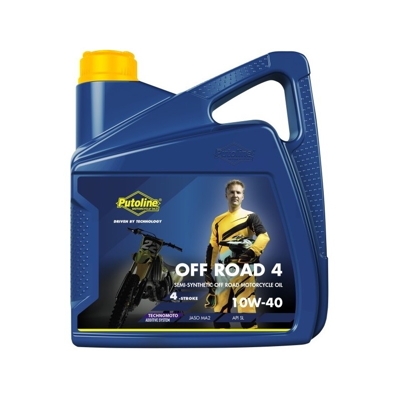 Garrafa Aceite 10W-40 Putoline Off Road 4 L