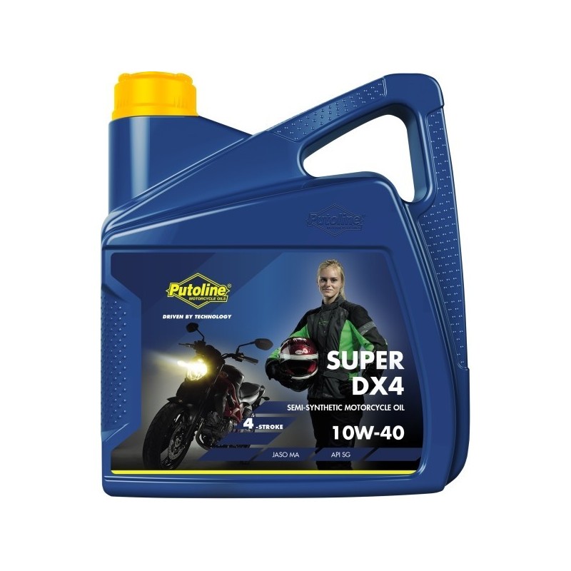 Garrafa Aceite 10W-40 Putoline Super DX4 4L