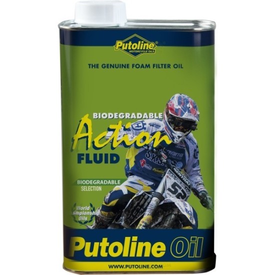 Botella de Aceite para filtros Putoline Action Fluid Bio 1L