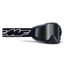 GAFAS MOTOCROSS FMF POWERBOMB ROCKET BLACK - MIRROR SILVER