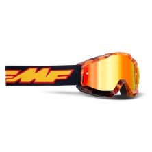 GAFAS MOTOCROSS FMF POWERBOMB SPARK - MIRROR RED