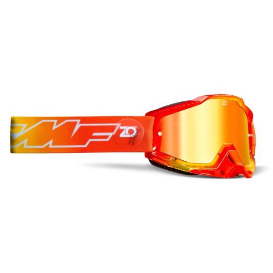 GAFAS MOTOCROSS FMF POWERBOMB OSBORNE - MIRROR RED