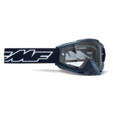 GAFAS ENDURO FMF POWERBOMB ROCKET BLACK - TRANSPARENTE