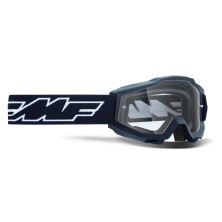 GAFAS MOTOCROSS FMF POWERBOMB YOUTH JUNIOR ROCKET BLACK - TRANSPARENTE