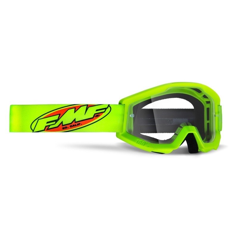 GAFAS MOTOCROSS FMF POWERCORE CORE YELLOW