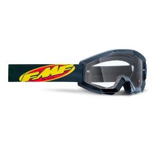 GAFAS MOTOCROSS FMF POWERCORE YOUTH JUNIOR  CORE BLACK - TRANSPARENTE