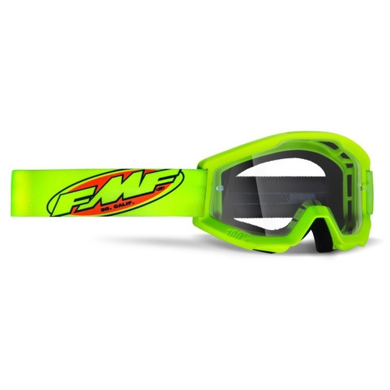 GAFAS MOTOCROSS FMF POWERCORE YOUTH CORE YELLOW