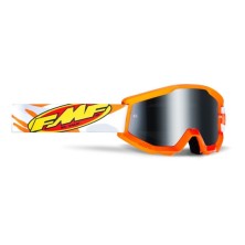 GAFAS MOTOCROSS FMF POWERCORE YOUTH JUNIOR ASSAULT GREY - MIRROR SILVER