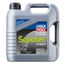 4L canister of oil Liqui Moly 2T BASIC SCOOTER STREET