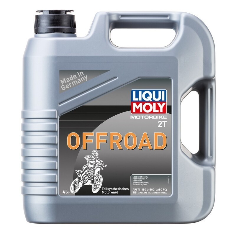 4L canister of Liqui Moly 2T OFFROAD oil