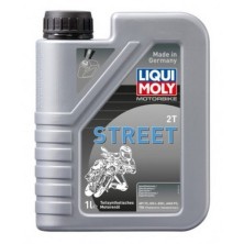 Bouteille d'huile 1L Liqui Moly semi-synthétique mélange 2T