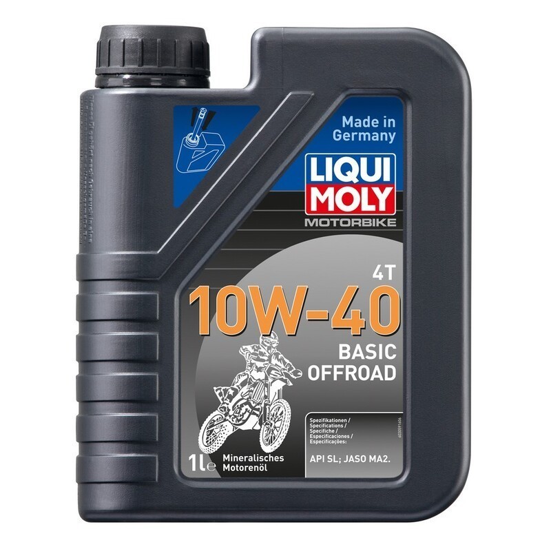 Bote 1L aceite Liqui Moly BASIC OFFROAD 10W-40