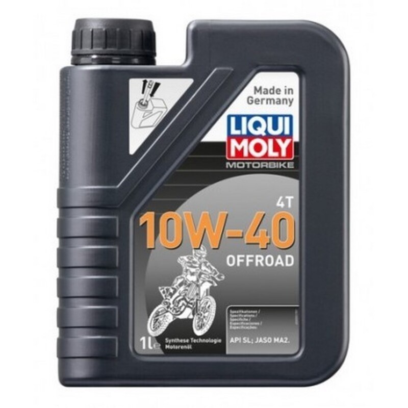 Botella 1L aceite Liqui Moly HC sintético 10W-40 Off road