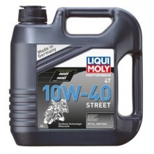 Garrafa 4L aceite Liqui Moly HC sintético 10W-40 Street