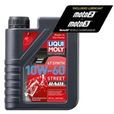 Botella 1L aceite motor Liqui Moly 100% 10W-60 sintético Synth Race