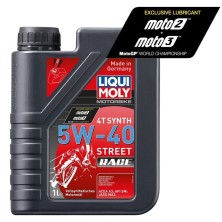 Botella 1L aceite Liqui Moly 100% sintético 5W-40 Street Race