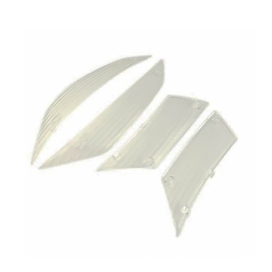 Cabochons de clignotant transparent Piaggio Zip 50cc Tun'R