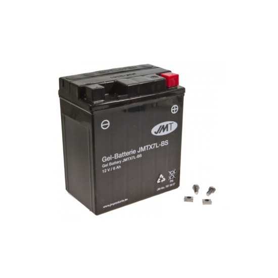 Batería de moto YTX7L-BS Gel JMT sin mantenimiento Batería de moto YTX7L-BS Gel JMT sin mantenimiento