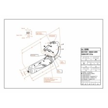 Exhaust Yamaha Slider / Bws next generation Kat 02-