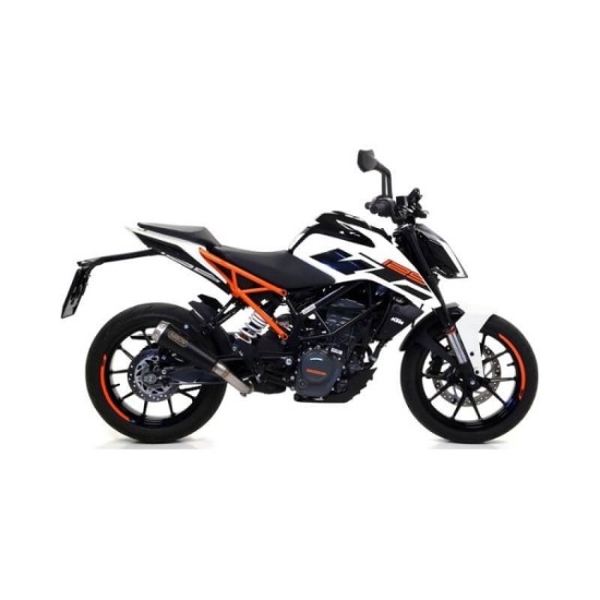 Silenciador escape negro KTM Duke 125/390 17-20 Arrow