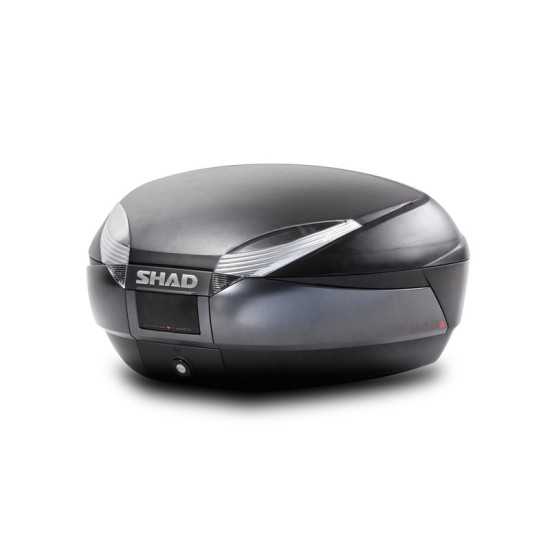 Baúl SHAD SH48DG Top Case - Gris oscuro y Negro Baúl SHAD SH48DG Top Case - Gris oscuro y Negro