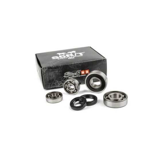 Kit de roulements et joints spis de transmission Minarelli Horizontal / Vertical Stage6 Kit de roulements et joints spis de transmission Minarelli Horizontal / Vertical Stage6