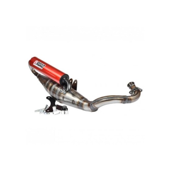 Exhaust S-Road 50/70cc Peugeot Horizontal MVT