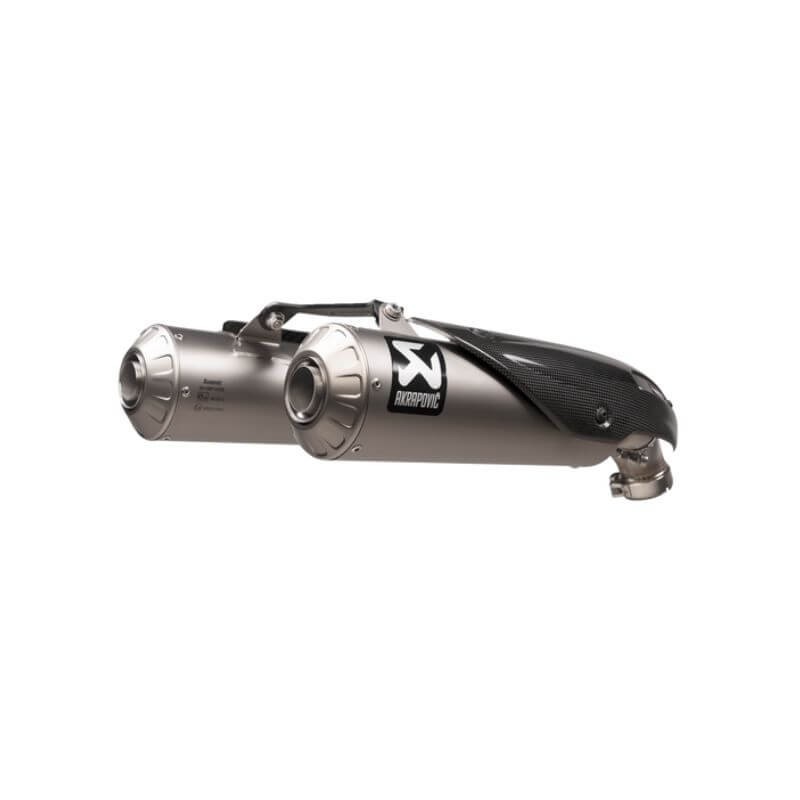 Echappement Slip-on Titanio Ducati Scrambler 1100 2021- 2023 Akrapovic