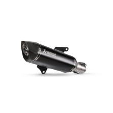 Echappement Slip-on Acier inoxydable Honda Forza 350 2021-2023 Akrapovic