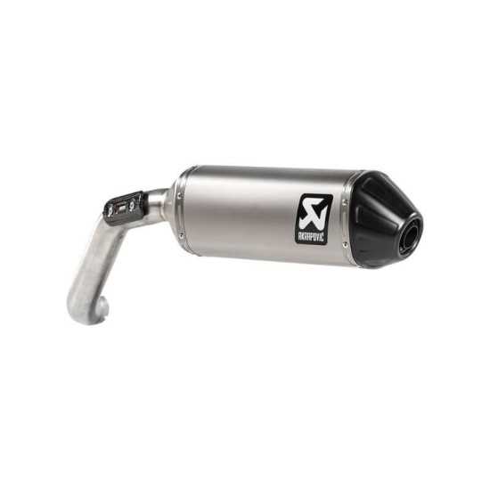 Escape Slip-on Titanio Moto Guzzi V85 TT 2021 Akrapovic Escape Slip-on Titanio Moto Guzzi V85 TT 2021 Akrapovic