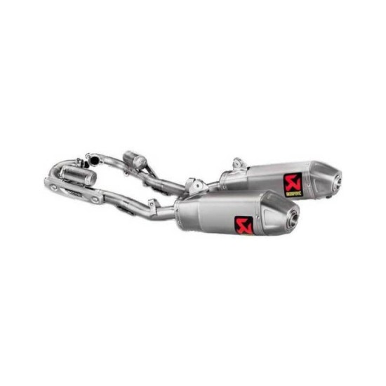 Échappement Evolution Double Titane Honda CRF 250 R / RX 2018 Akrapovic