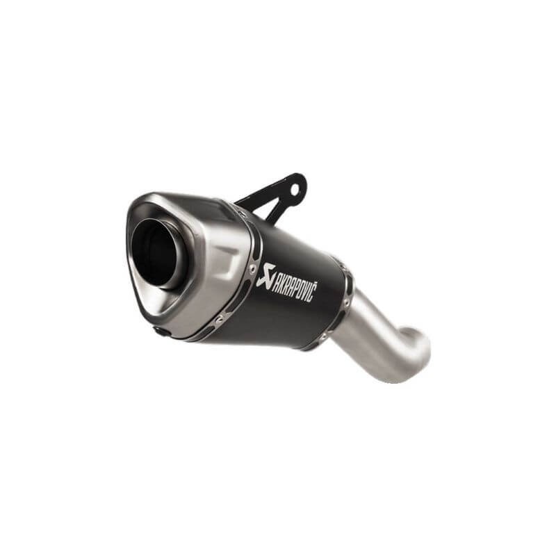 Échappement Slip-On Titane Noir Kawasaki Z H2 2020 Akrapovic