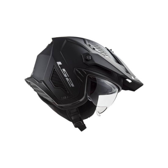 Casco LS2 OF606 Drifter Solid Negro Mate