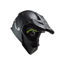 Casque Cross LS2 MX437 Fast EVO Solid - Noir mat