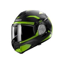 Casco modular LS2 FF906 Advant Revo Negro H-V Amarillo