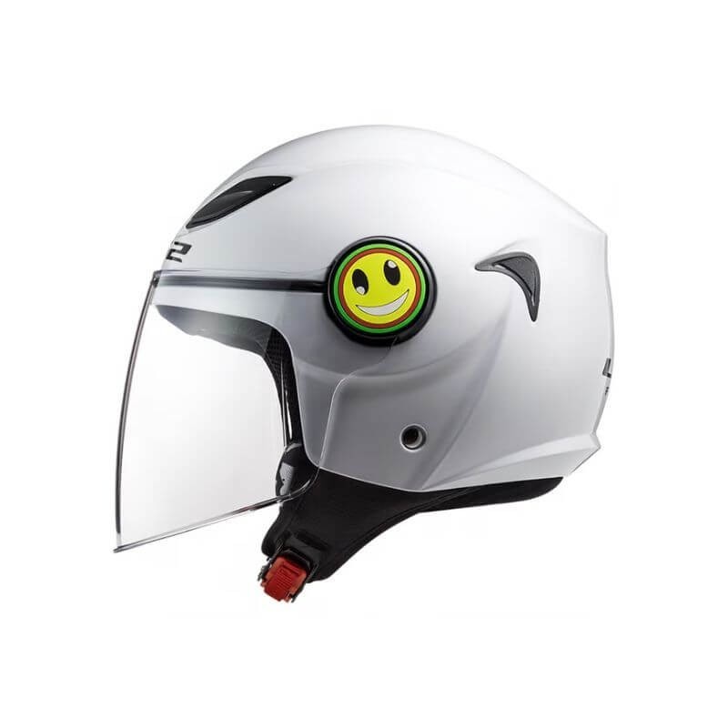 Casque Jet Junior LS2 OF602 Funny Blanc