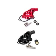 Kit Tapa Bomba De Agua CNC Derbi Euro 3 Rojo / Negro Voca