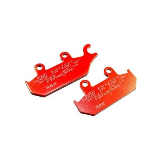 Pastillas de freno Yamaha XT 600 / XTZ 660 Tenere EBC - Carbono Pastillas de freno Yamaha XT 600 / XTZ 660 Tenere EBC - Carbono