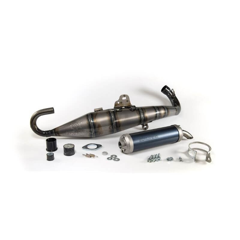 Exhaust MHR para cilindros 70/74cc Minarelli Vertical Malossi